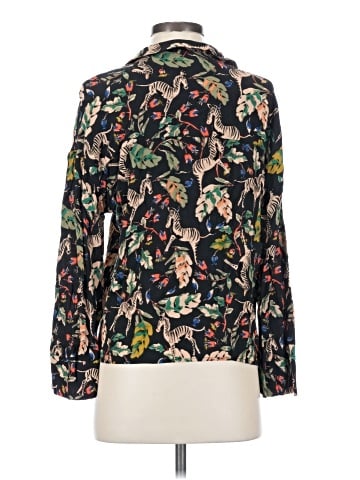 Trafaluc by Zara 3/4 Sleeve Blouse (view 2)