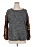 Style&Co Paisley Gray Pullover Sweater Size XL - photo 1