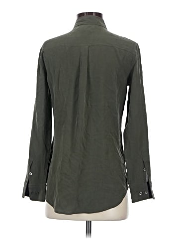 Equipment Long Sleeve Button-Down Shirt (view 2)