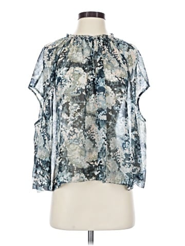 Club Monaco Short Sleeve Blouse (view 1)