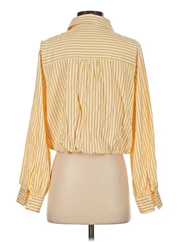 Skies Are Blue Long Sleeve Blouse (view 2)