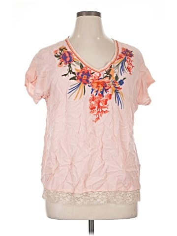 Solitaire Short Sleeve Blouse (view 1)
