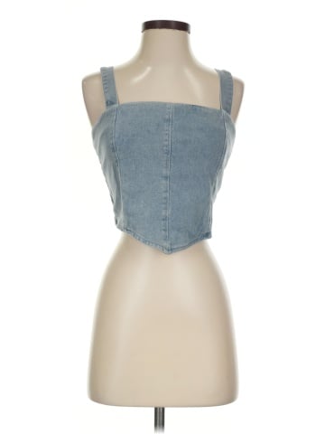 Blue Rain Sleeveless Top (view 1)