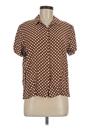 MNG Short Sleeve Blouse (view 1)