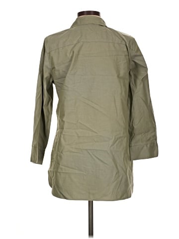 Foxcroft 3/4 Sleeve Button-Down Shirt (view 2)