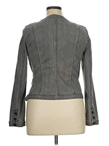 White House Black Market Denim Jacket (view 2)