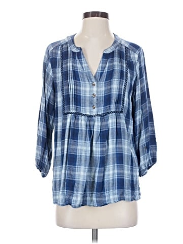 Wrangler Jeans Co 3/4 Sleeve Blouse (view 1)