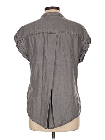 Jachs Girlfriend Sleeveless Button-Down Shirt (view 2)