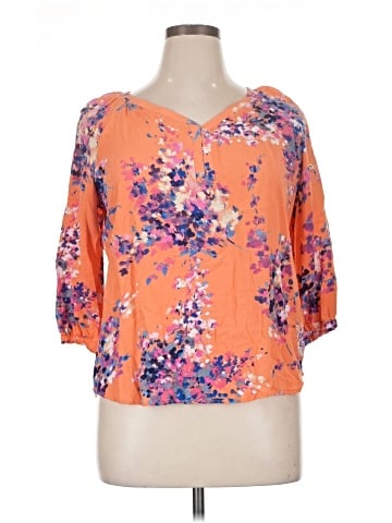 St. John's Bay 3/4 Sleeve Blouse (view 1)