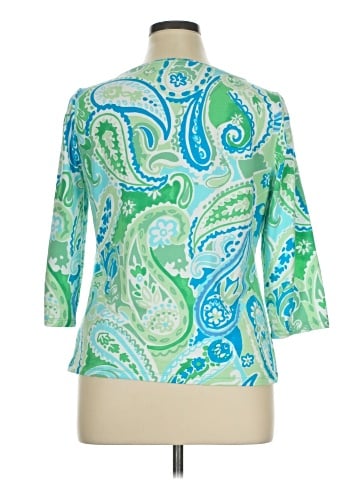 Talbots 3/4 Sleeve T-Shirt (view 2)