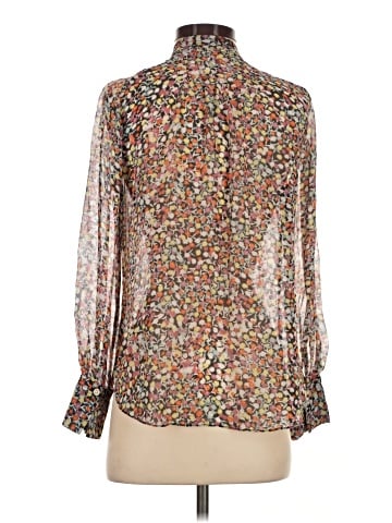 Equipment Long Sleeve Blouse (view 2)