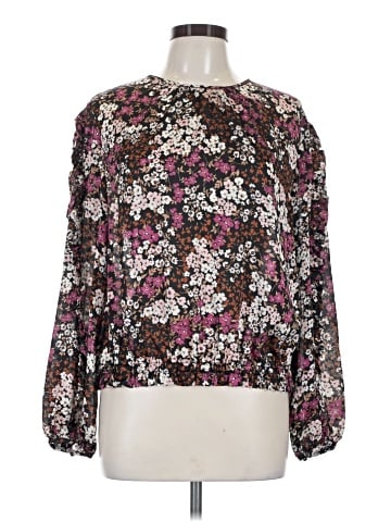 Ann Taylor Long Sleeve T-Shirt (view 1)