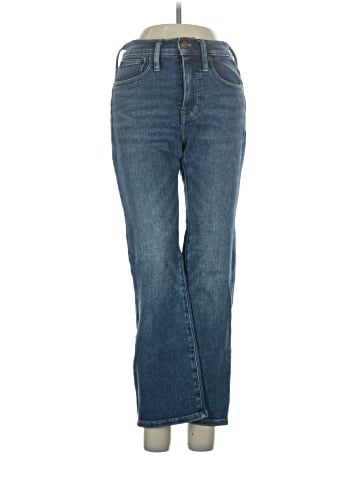 Madewell Cali Demi-Boot Jeans in Bodney Wash (view 1)