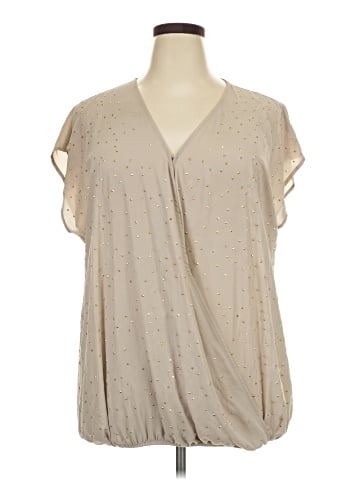 Lane Bryant Short Sleeve Blouse (view 1)