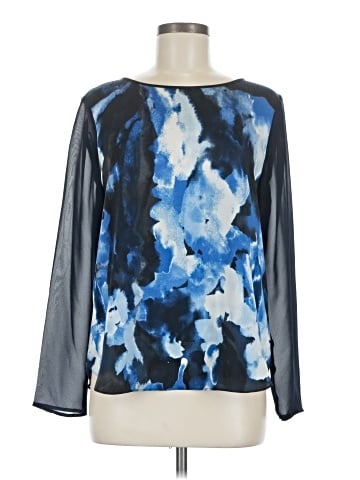 DKNYC Long Sleeve Blouse (view 1)