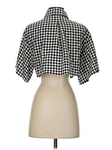 Topshop Short Sleeve Blouse (view 2)