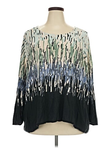 Nic + Zoe 3/4 Sleeve Blouse (view 1)