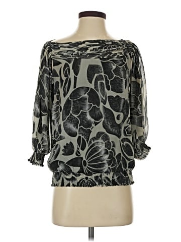 Vertigo Paris 3/4 Sleeve Blouse (view 1)