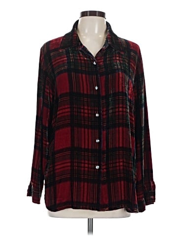 Boston Proper Long Sleeve Button-Down Shirt (view 1)