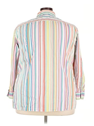 Lauren by Ralph Lauren Long Sleeve Button-Down Shirt (view 2)