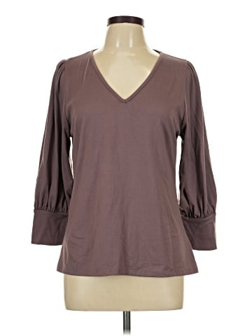 Bobeau 3/4 Sleeve Top (view 1)