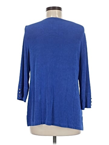 Travelers by Chico's 3/4 Sleeve T-Shirt (view 2)