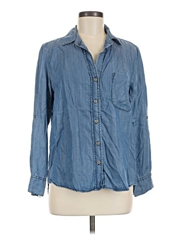 Velvet Heart Long Sleeve Button-Down Shirt (view 1)