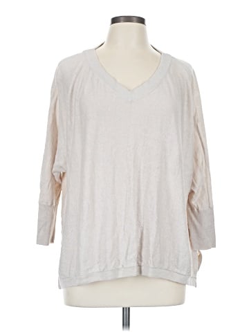 Garnet Hill 3/4 Sleeve Top (view 1)