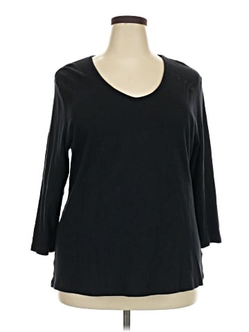 Karen Scott 3/4 Sleeve T-Shirt (view 1)