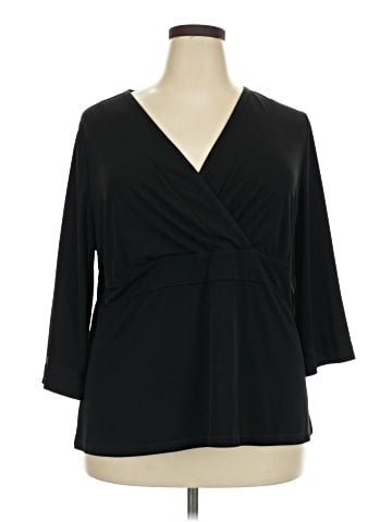 Lane Bryant 3/4 Sleeve Blouse (view 1)
