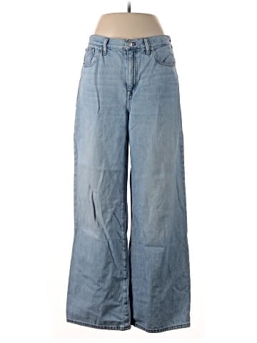 Madewell Superwide-Leg Jeans in Ahern Wash: Airy Denim Edition (view 1)