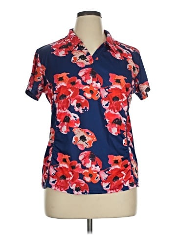 Pinspark Short Sleeve Polo (view 1)