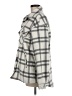 Thread & Supply 100% Polyester Plaid Gray Jacket Size M - photo 5