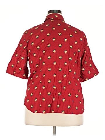 Lauren by Ralph Lauren Short Sleeve Blouse (view 2)