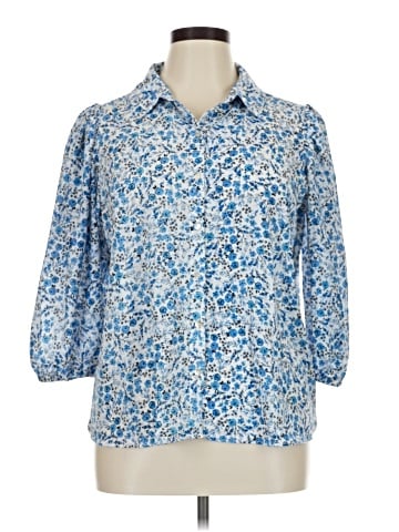 NANETTE Nanette Lepore 3/4 Sleeve Blouse (view 1)