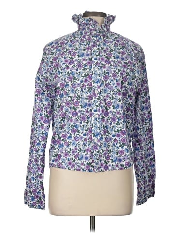 Express Outlet Long Sleeve Blouse (view 1)
