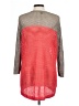 Apt. 9 100% Acrylic Color Block Red Pullover Sweater Size L - photo 2