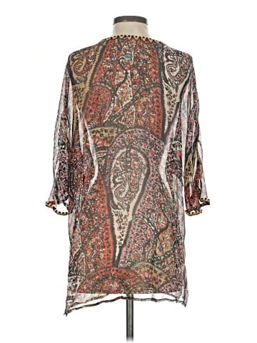 Joie a La Plage 3/4 Sleeve Silk Top (view 2)