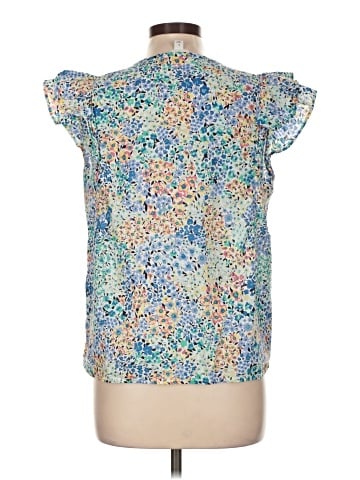 J.Crew Factory Store Short Sleeve Blouse (view 2)