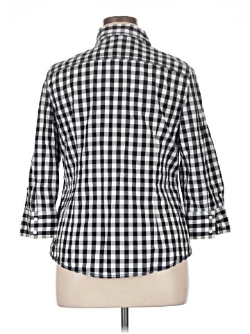 Tommy Hilfiger 3/4 Sleeve Button-Down Shirt (view 2)