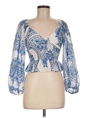 Olivaceous 3/4 Sleeve Blouse (view 1)