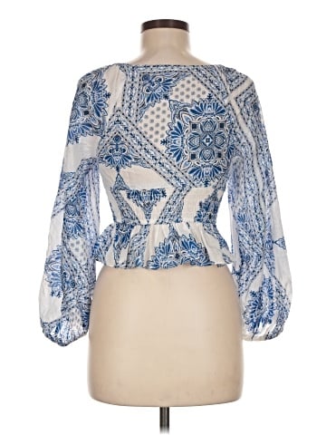 Olivaceous 3/4 Sleeve Blouse (view 2)
