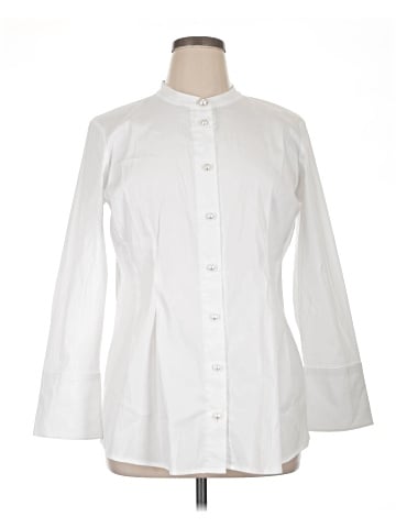 Soft Surroundings 3/4 Sleeve Button-Down Shirt (view 1)