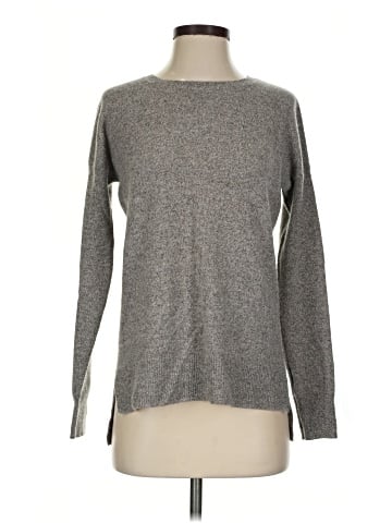 Aqua Cashmere Pullover Sweater (view 1)