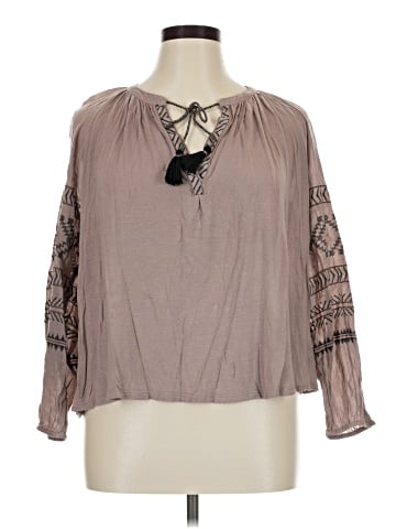Lucky Brand Long Sleeve Blouse (view 1)