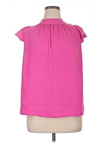 ELOQUII Short Sleeve Blouse (view 1)