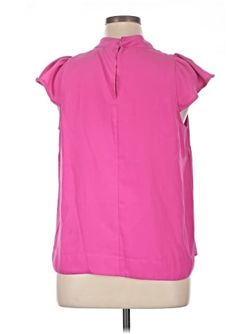 ELOQUII Short Sleeve Blouse (view 2)