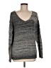 Max Studio Metallic Gray Pullover Sweater Size M - photo 1