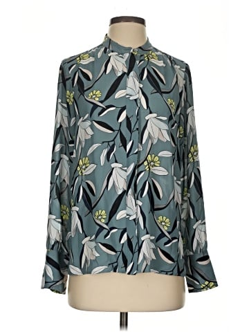 Ann Taylor Factory Long Sleeve Blouse (view 1)