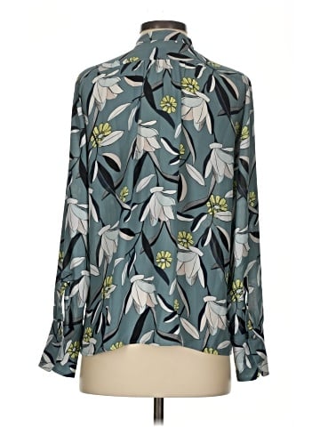 Ann Taylor Factory Long Sleeve Blouse (view 2)